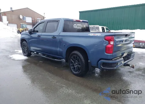 2024 Chevrolet Silverado 1500 4Wd Short Bed Custom z USA, uszkodzony, nr VIN 1GCPDBEK4RZ185056